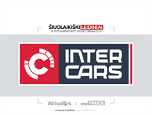 Tablet Screenshot of media.intercars.lt