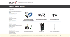 Desktop Screenshot of akcesoria.intercars.com.pl